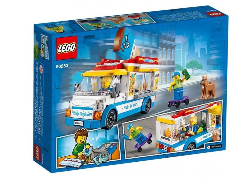 LEGO CITY FURGONETKA Z LODAMI 200 EL. 60253 5+