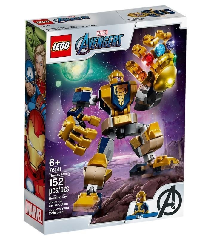 LEGO SUPER HEROES MECH THANOSA 152EL. 76141 6+
