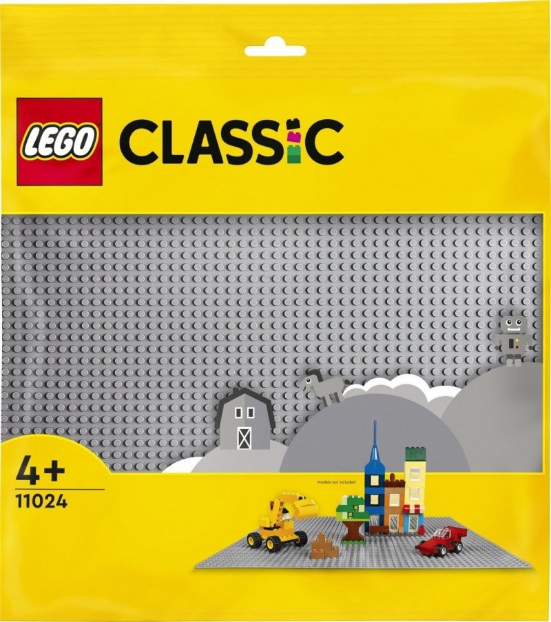 LEGO CLASSIC SZARA PŁYTKA KONSTRUKCYJNA 11024 4+