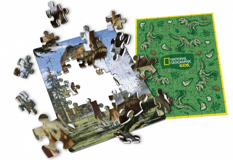 CUBICFUN PUZZLE 3D NATIONAL GEOGRAPHIC TYRANOZAUR REX 5+