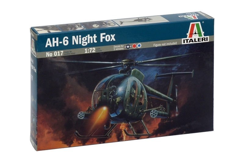 ITALERI AH-6 NIGHT FOX 017 SKALA 1:72
