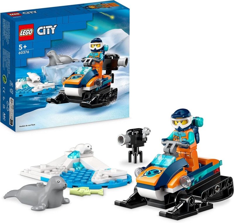 LEGO CITY SKUTER ŚNIEŻNY BADACZA ARKTYKI 60376 5+