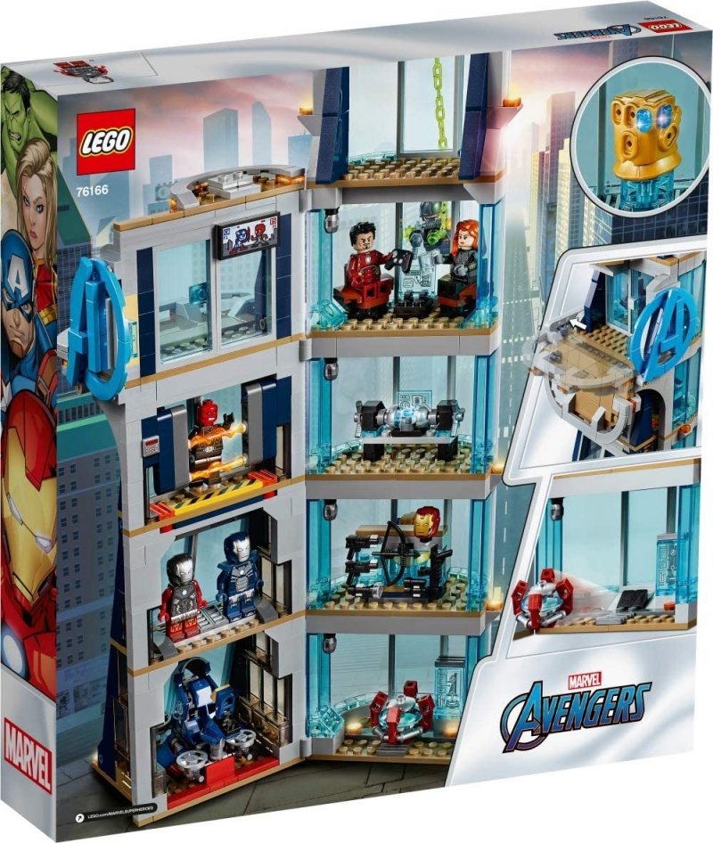 LEGO SUPER HEROES WALKA O WIEŻĘ AVENGERSÓW 76166 8+