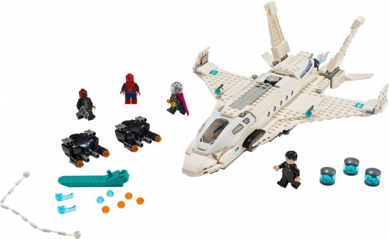 LEGO SUPER HEROES ODRZUTOWIEC STARKA I ATAK DRONÓW 76130 8+