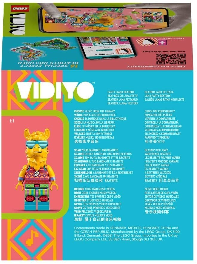 LEGO VIDIYO PARTY LLAMA BEATBOX 82EL. 43105 7+