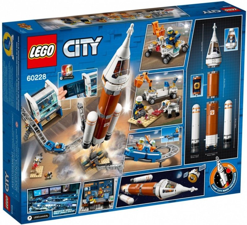 LEGO CITY CENTRUM LOTÓW KOSMICZNYCH 60228 7+