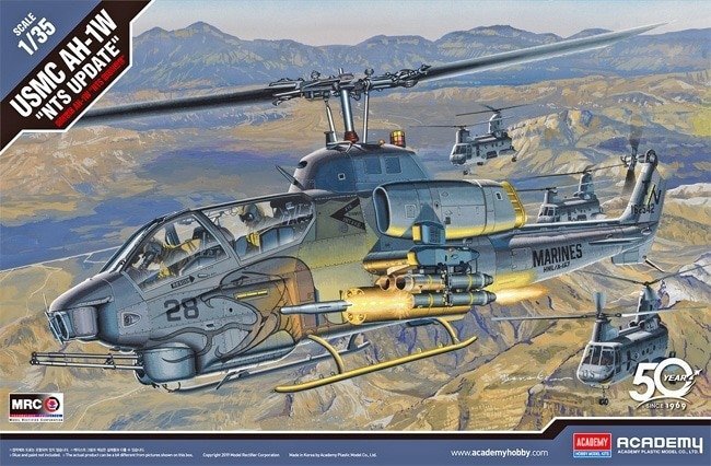ACADEMY USMC AH-1W NTS UPDATE 12116 SKALA 1:35