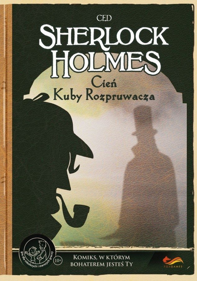 FOXGAMES GRA KOMIKS SHERLOCK HOLMES CIEŃ KUBY ROZPRUWACZA 10+