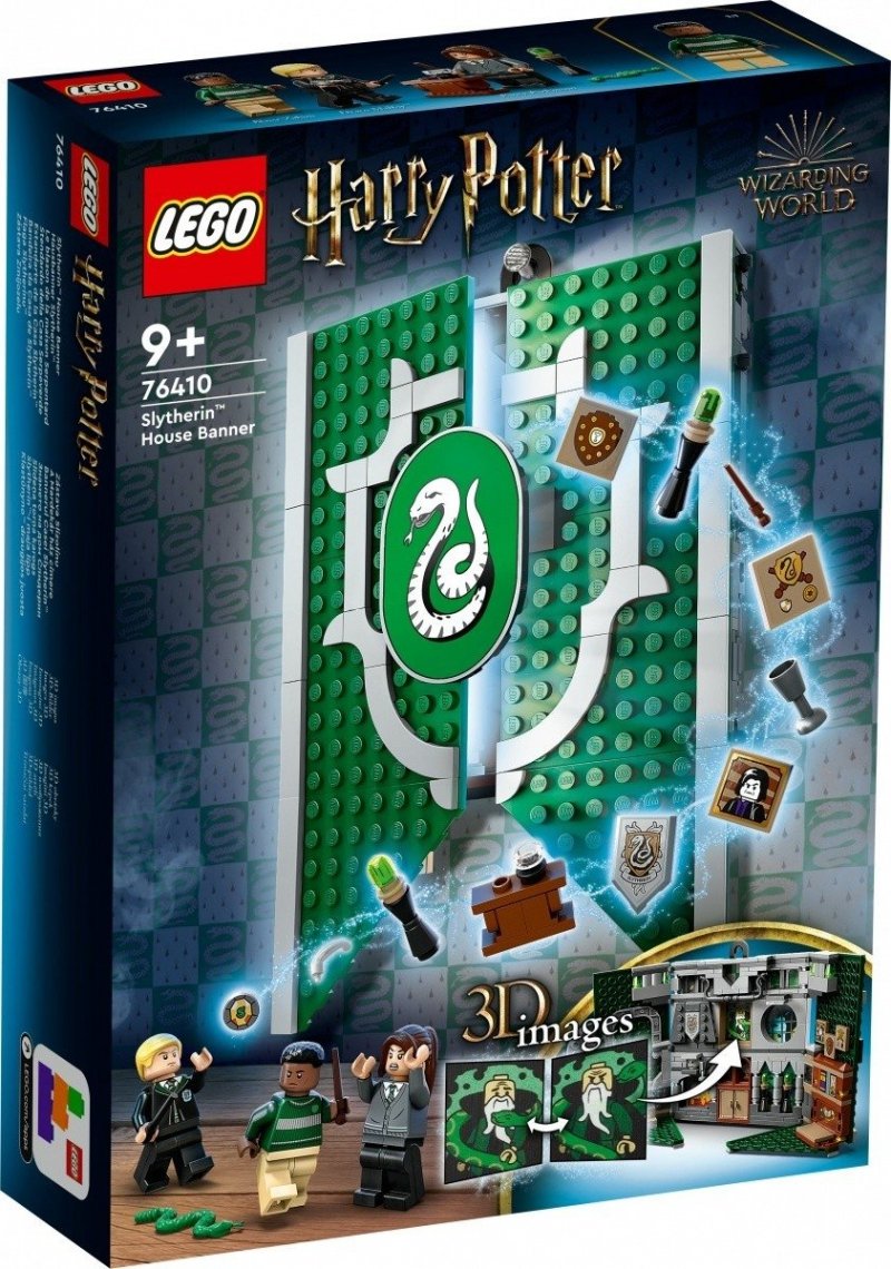 LEGO HARRY POTTER FLAGA SLYTHERINU 76410 9+