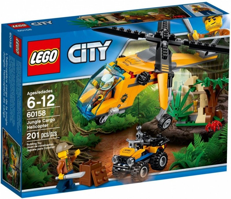 LEGO CITY HELIKOPTER TRANSPORTOWY 60158 6+