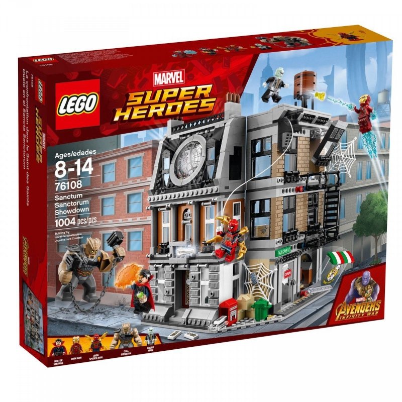 LEGO SUPER HEROES STARCIE W SANCTUM SANCTORUM 76108 8+