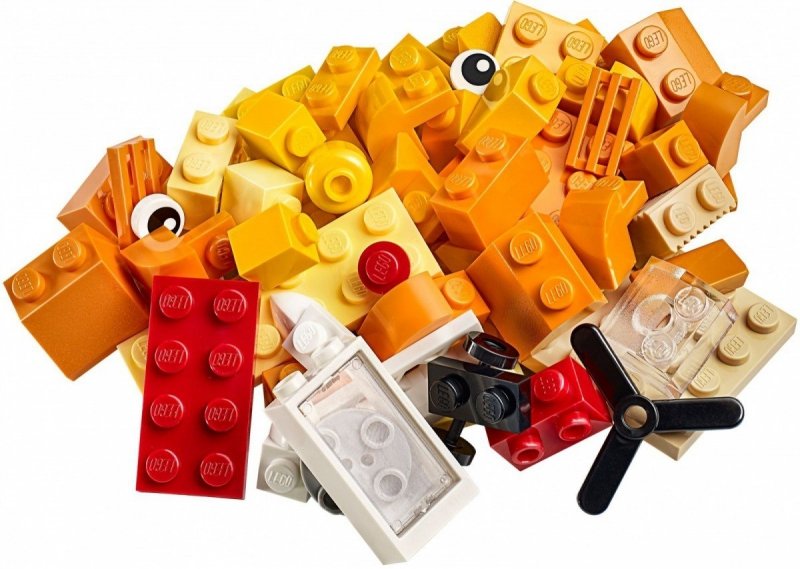 LEGO CLASSIC POMARAŃCZOWY ZESTAW KREATYWNY 10709 4+