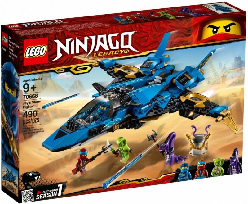 LEGO NINJAGO BURZOWY MYŚLIWIEC JAYA 70668 9+