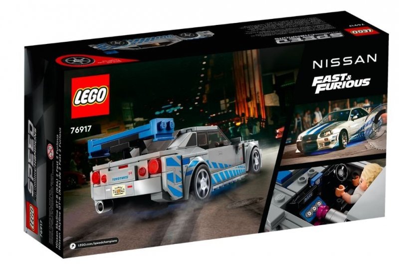 LEGO SPEED CHAMPIONS NISSAN SKYLINE GT-R 76917 9+