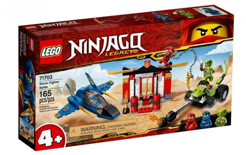 LEGO NINJAGO BITWA BURZOWEGO MYŚLIWCA 71703 4+