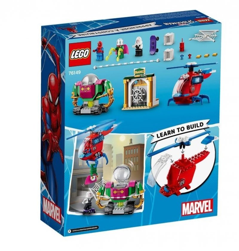 LEGO SUPER HEROES GROŹNY MYSTERIO 163EL. 76149 4+