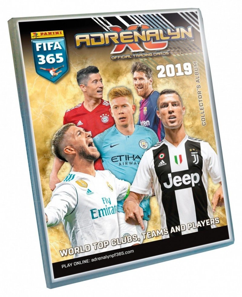 PANINI KOLEKCJA ALBUM FIFA 365 2019 ADRENALYN XL 5+