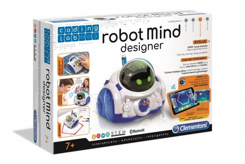 CLEMENTONI ROBOT MIND DESIGNER 7+
