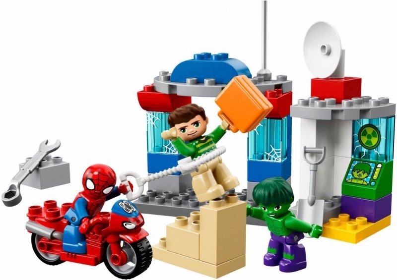LEGO DUPLO PRZYGODY SPIDER-MANA I HULKA 10876 2+