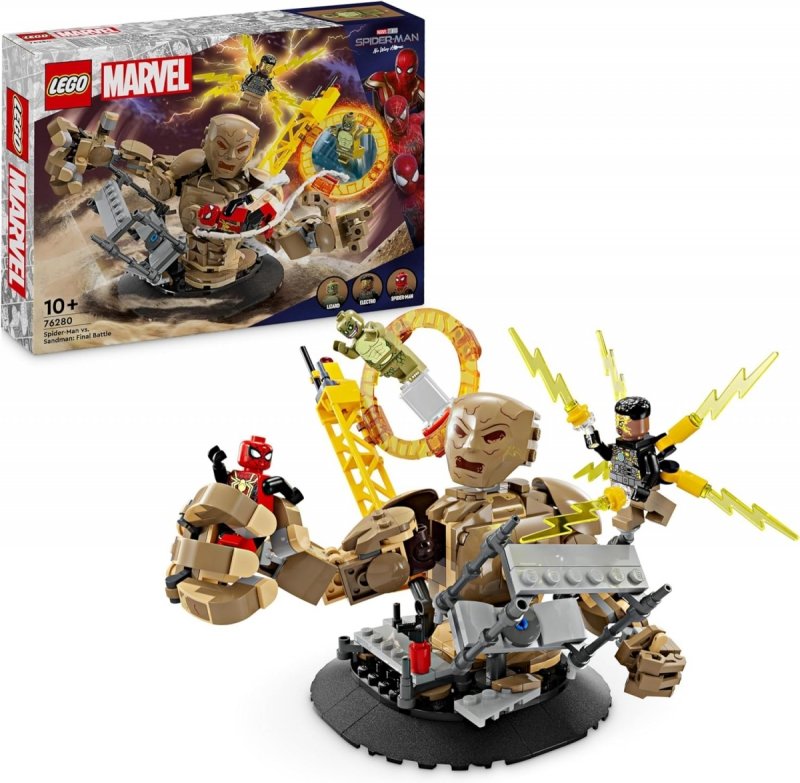 LEGO SUPER HEROES SPIDER-MAN VS. SANDMAN: OSTATECZNA BITWA 76280 10+
