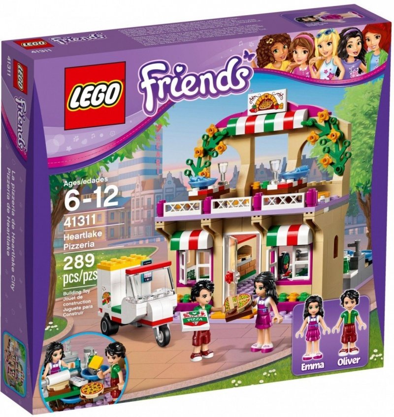 LEGO FRIENDS PIZZERIA W HEARTLAKE 41311 6+