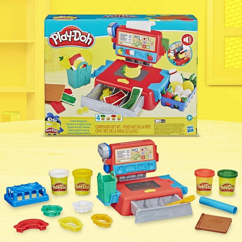 HASBRO PLAY DOH CIASTOLINA CASH REGISTER E6890 3+