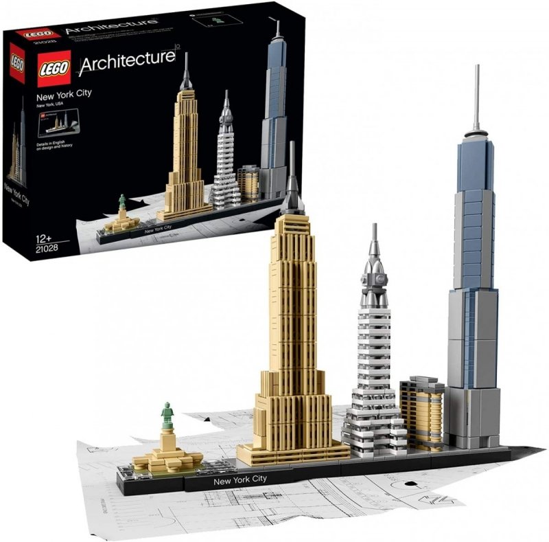 LEGO ARCHITECTURE NOWY JORK 21028 12+