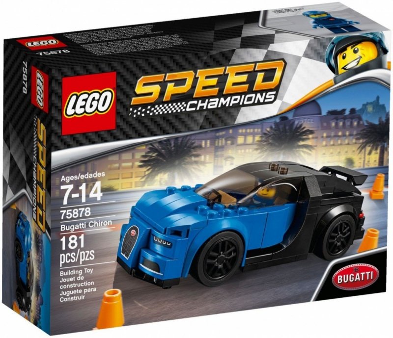 LEGO SPEED CHAMPIONS BUGATTI CHIRON 75878 7+