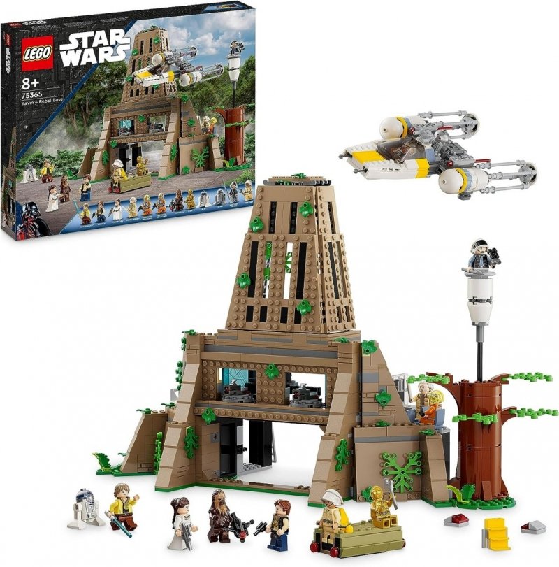 LEGO STAR WARS BAZA REBELIANTÓW NA YAVIN 4 75365 8+