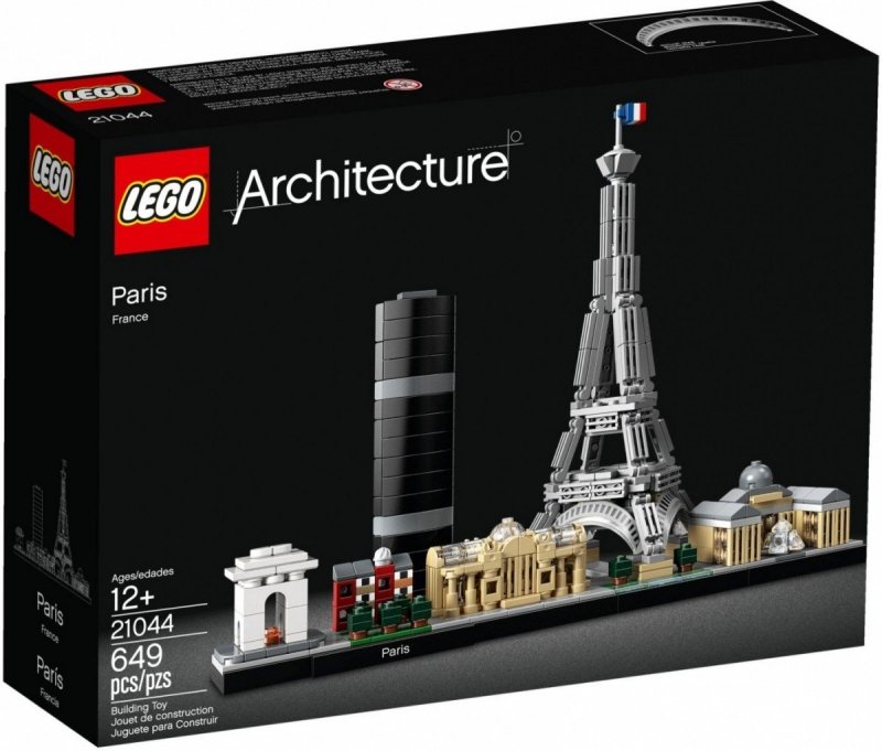 LEGO ARCHITECTURE PARYŻ 21044 12+