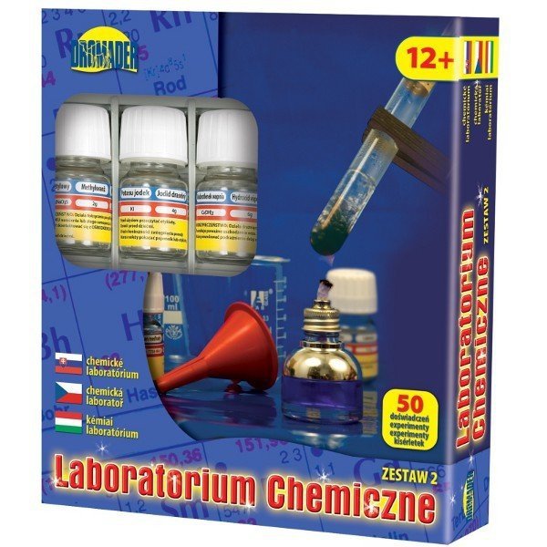DROMADER CHEMIK 50 DOŚWIADCZEŃ ZESTAW 2 12+