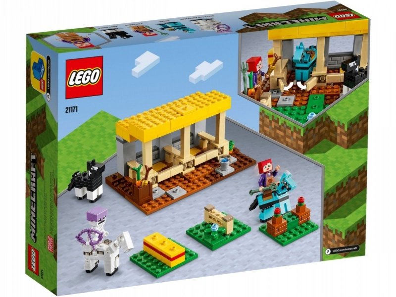 LEGO MINECRAFT STAJNIA 21171 8+