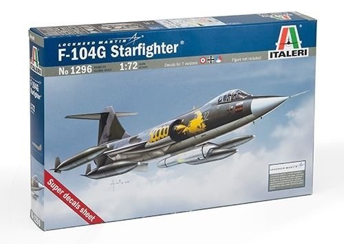 ITALERI F-104G STARFIGHTER 1296 SKALA 1:72