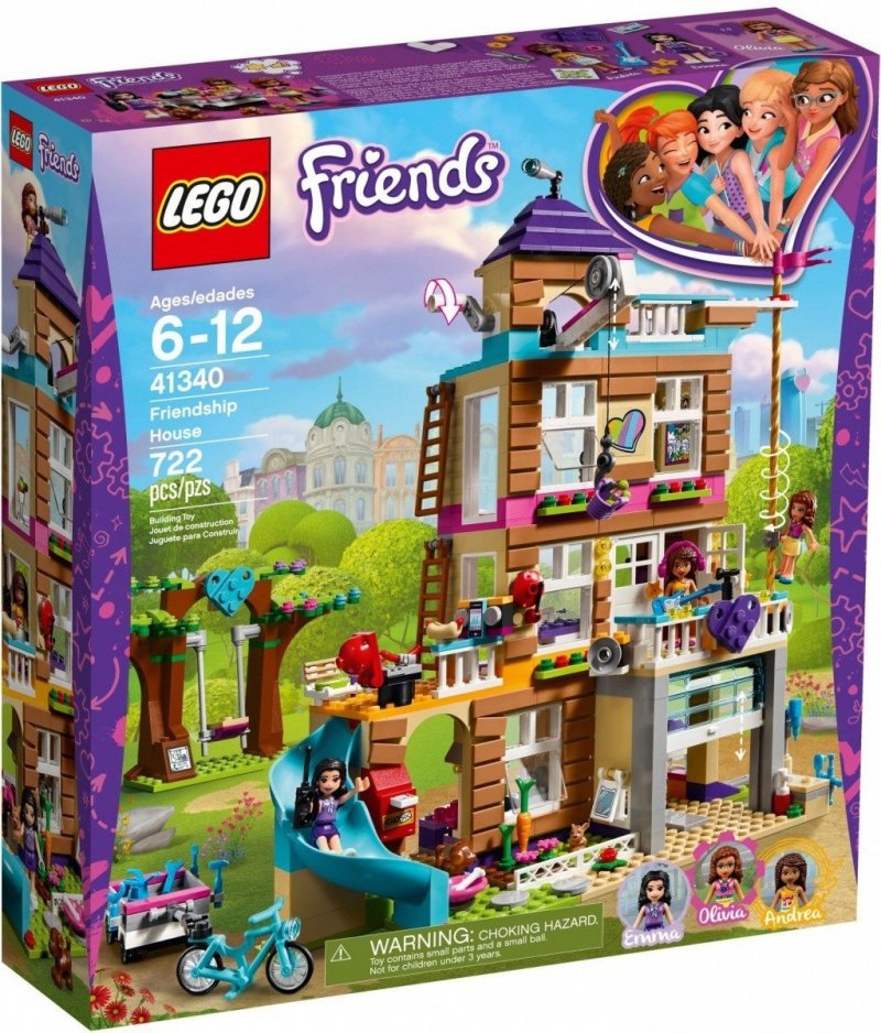 LEGO FRIENDS DOM PRZYJAŹNI 41340 6+