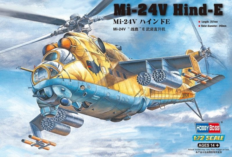 HOBBY BOSS MI-24V HIND-E 87220 SKALA 1:72