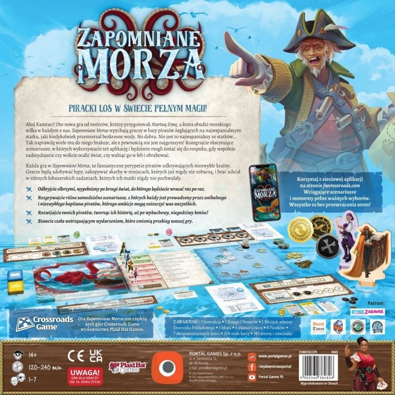 PORTAL GAMES GRA ZAPOMNIANE MORZA 14+