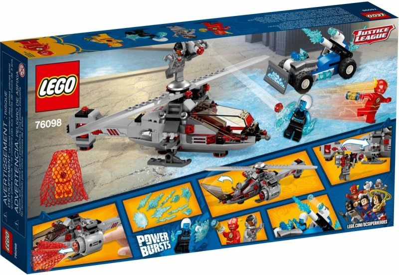 LEGO SUPER HEROES LODOWY SUPERWYŚCIG 76098 6+
