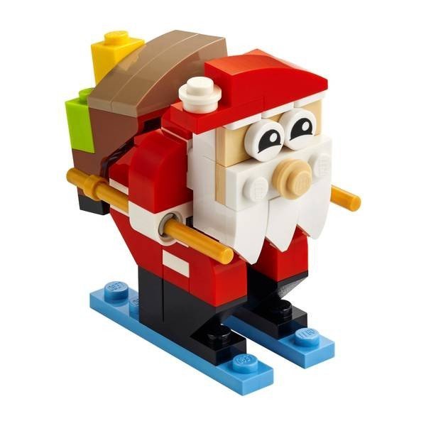 LEGO CREATOR ŚWIĘTY MIKOŁAJ NA NARTACH 30580 6+