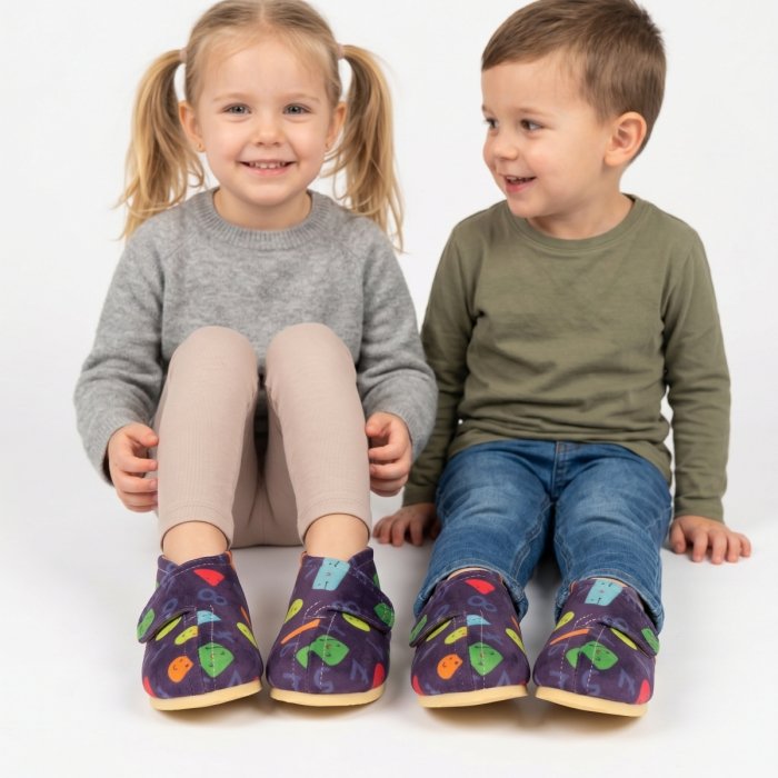 Kapcie dla dzieci Smart Shapes- Little World