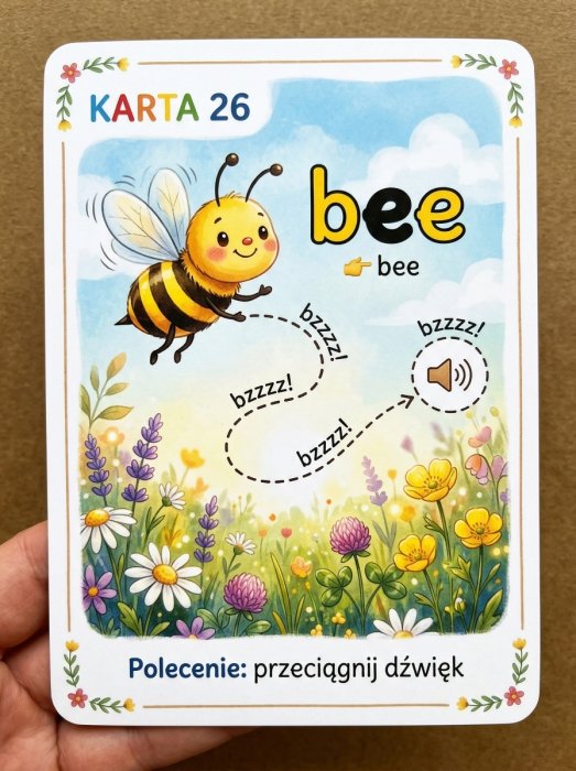 Gadułki – dźwięki zwierząt | 30 kart logopedycznych dla dzieci 2–6 lat