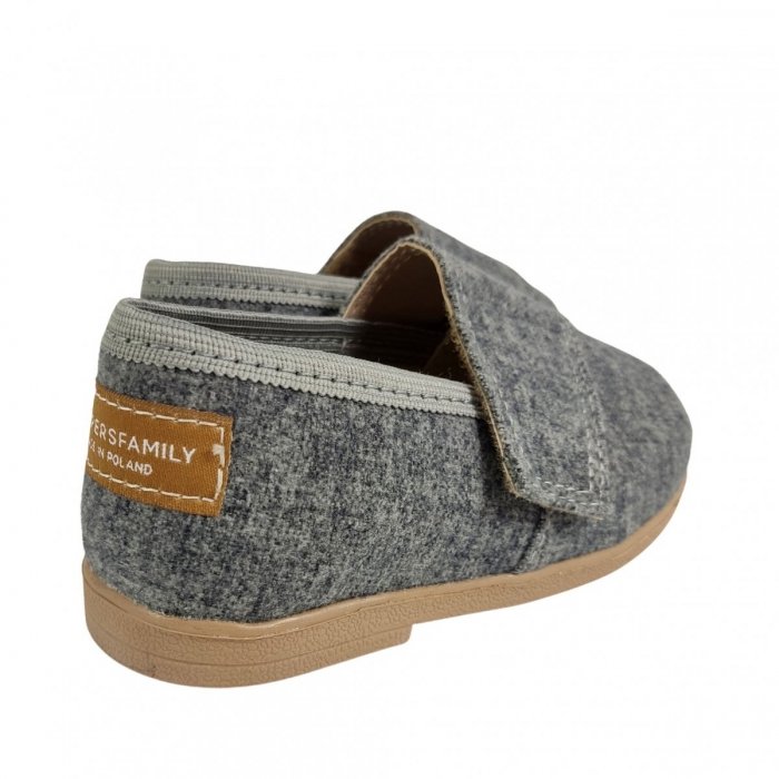 Buty dla dzieci na rzep Slippers Family Sheep