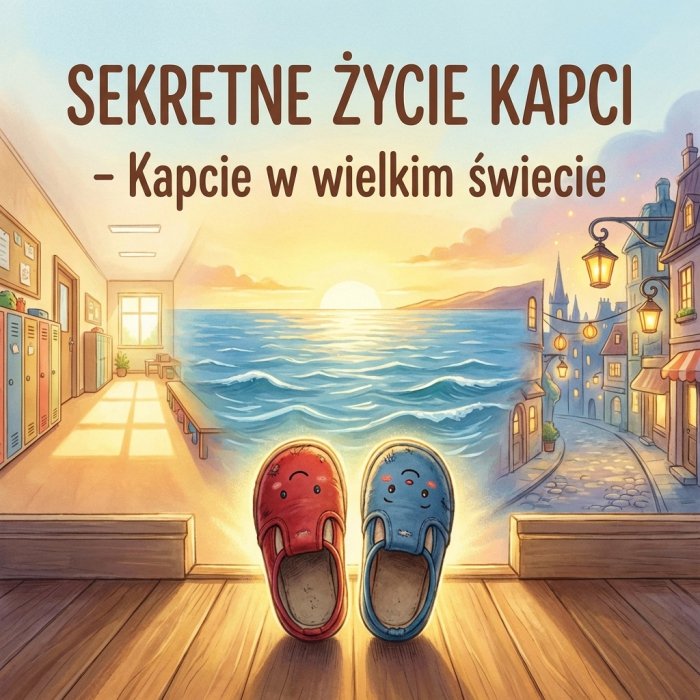 e-book „Sekretne Życie Kapci – Kapcie w wielkim świecie”