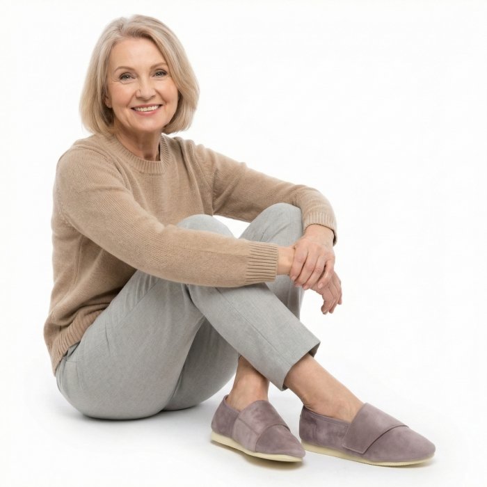   Kapcie damskie Tobacco - kolekcja Mądre Kapcie