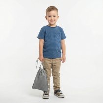    Worek do przedszkola, szkoły Grey (25 x 35 cm)