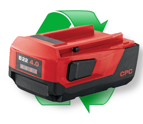 regeneracja akumulatora li-ion Hilti 22V 4.0Ah 4Ah serii B22 4.0, B22-4.0, B22/4.0