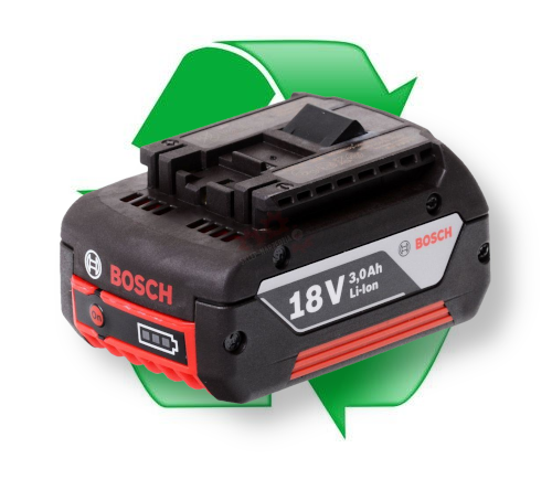 regeneracja akumulatora li-ion Bosch 18V 3Ah, 5INR18/65-2, 5IMR18/65-2, 5ICR18/65-2
