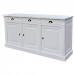 BIAŁA KOMODA W STYLU NEW ENGLAND LARSON 3D.