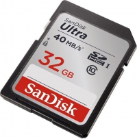 Sandisk SD 32GB Ultra UHSI 40MB/s 
