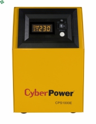 CPS1000E Zasilacz UPS CyberPower 1000VA/700W, długie czasy podtrzymania, sinus na wyjściu Baterie zewnętrzne do kupienia osobno.