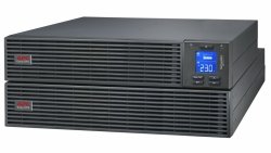 SRV1KRILRK-E Zasilacz APC Easy UPS On-Line SRV 1000VA /900W, Rack Mount, z modułem bateryjnym, 4U, EPO, 4x IEC C13, Intelligent Card Slot, LCD, 230V z zestawem szyn do szafy, wydłużony czas podtrzymania